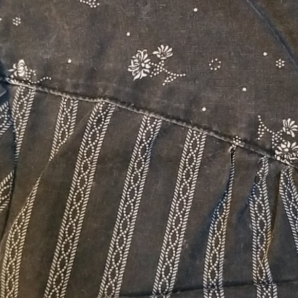 Ben Sherman boho button down dress. Cool pattern! - Picture 3 of 12